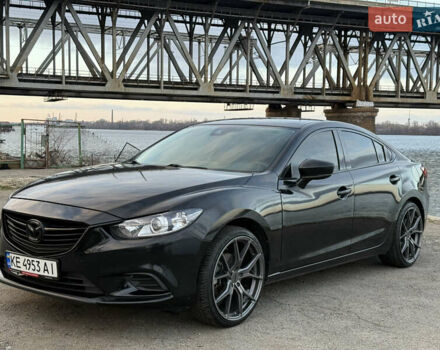 Черный Мазда 6, объемом двигателя 2.49 л и пробегом 181 тыс. км за 12500 $, фото 1 на Automoto.ua