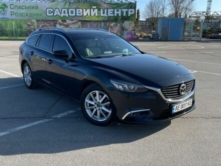 Черный Мазда 6, объемом двигателя 2.19 л и пробегом 181 тыс. км за 14600 $, фото 1 на Automoto.ua