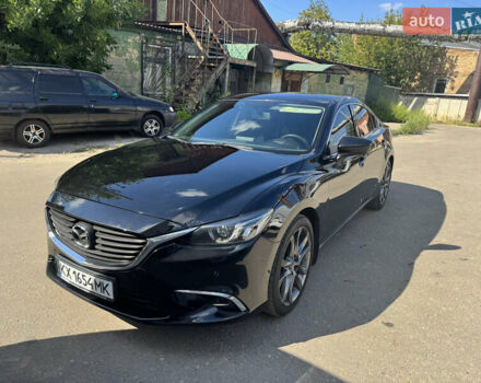 Черный Мазда 6, объемом двигателя 2.49 л и пробегом 151 тыс. км за 13000 $, фото 1 на Automoto.ua