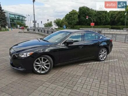 Черный Мазда 6, объемом двигателя 2.49 л и пробегом 150 тыс. км за 13500 $, фото 1 на Automoto.ua