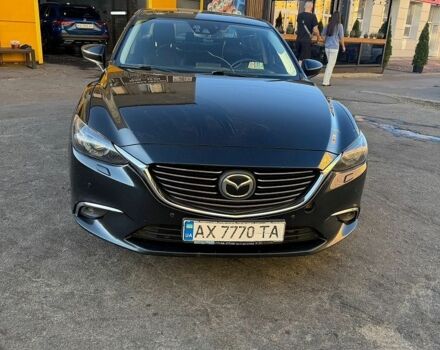 Черный Мазда 6, объемом двигателя 2.19 л и пробегом 238 тыс. км за 8200 $, фото 1 на Automoto.ua