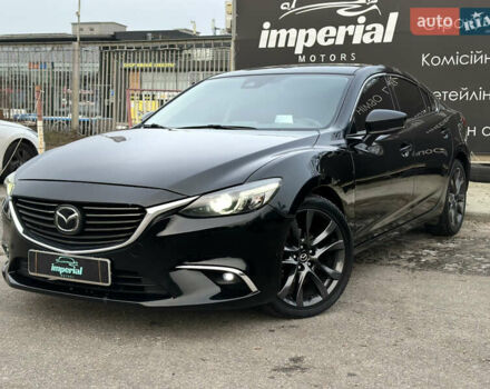 Черный Мазда 6, объемом двигателя 2.49 л и пробегом 152 тыс. км за 13700 $, фото 1 на Automoto.ua