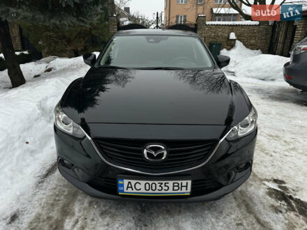 Чорний Мазда 6, об'ємом двигуна 2 л та пробігом 101 тис. км за 17500 $, фото 1 на Automoto.ua