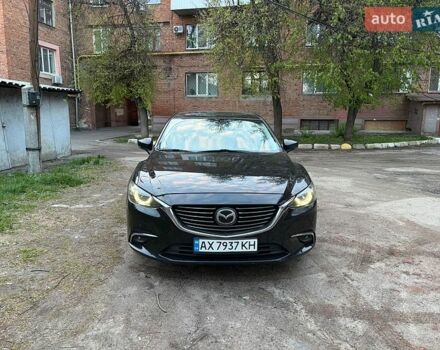 Черный Мазда 6, объемом двигателя 2.49 л и пробегом 153 тыс. км за 15000 $, фото 1 на Automoto.ua