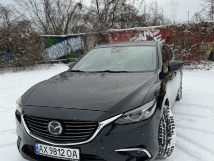 Черный Мазда 6, объемом двигателя 2.5 л и пробегом 155 тыс. км за 17000 $, фото 1 на Automoto.ua