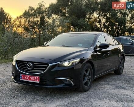 Чорний Мазда 6, об'ємом двигуна 2.2 л та пробігом 222 тис. км за 14200 $, фото 1 на Automoto.ua