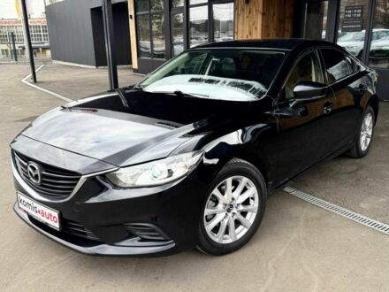 Черный Мазда 6, объемом двигателя 2.5 л и пробегом 95 тыс. км за 14999 $, фото 1 на Automoto.ua
