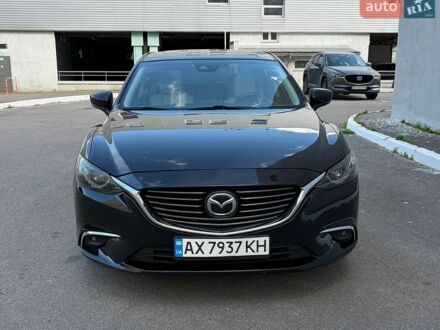 Черный Мазда 6, объемом двигателя 2.49 л и пробегом 153 тыс. км за 14200 $, фото 1 на Automoto.ua