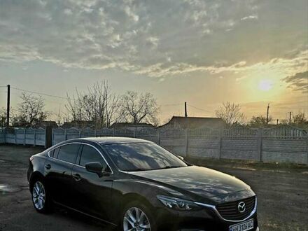 Черный Мазда 6, объемом двигателя 2.49 л и пробегом 178 тыс. км за 13600 $, фото 1 на Automoto.ua