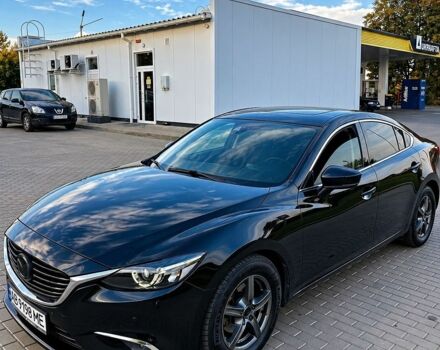 Черный Мазда 6, объемом двигателя 2.19 л и пробегом 228 тыс. км за 15800 $, фото 1 на Automoto.ua