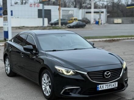 Черный Мазда 6, объемом двигателя 2.49 л и пробегом 158 тыс. км за 15300 $, фото 1 на Automoto.ua