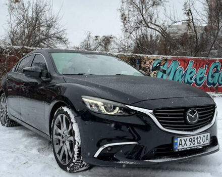 Черный Мазда 6, объемом двигателя 2.49 л и пробегом 155 тыс. км за 17000 $, фото 1 на Automoto.ua