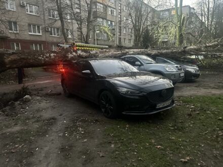 Черный Мазда 6, объемом двигателя 2.5 л и пробегом 120 тыс. км за 11000 $, фото 1 на Automoto.ua