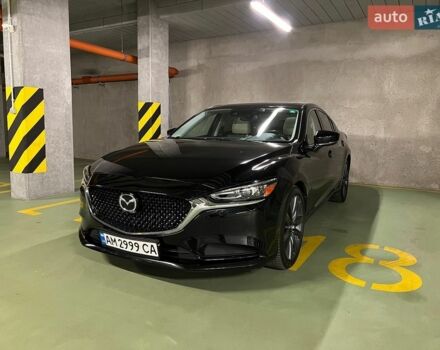 Черный Мазда 6, объемом двигателя 2.49 л и пробегом 147 тыс. км за 16500 $, фото 1 на Automoto.ua