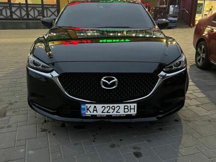 Черный Мазда 6, объемом двигателя 2.49 л и пробегом 158 тыс. км за 18500 $, фото 1 на Automoto.ua
