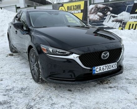 Черный Мазда 6, объемом двигателя 2 л и пробегом 167 тыс. км за 15500 $, фото 1 на Automoto.ua