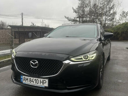 Черный Мазда 6, объемом двигателя 2 л и пробегом 61 тыс. км за 19800 $, фото 1 на Automoto.ua