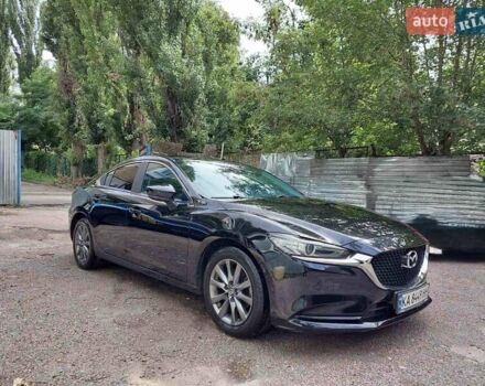 Черный Мазда 6, объемом двигателя 2 л и пробегом 103 тыс. км за 23100 $, фото 1 на Automoto.ua