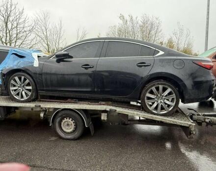 Черный Мазда 6, объемом двигателя 2.5 л и пробегом 147 тыс. км за 12000 $, фото 1 на Automoto.ua