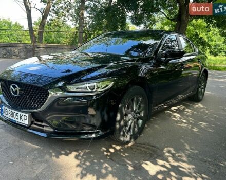 Черный Мазда 6, объемом двигателя 2 л и пробегом 41 тыс. км за 19300 $, фото 1 на Automoto.ua