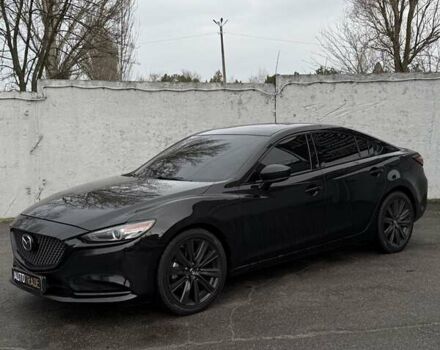 Черный Мазда 6, объемом двигателя 2.49 л и пробегом 65 тыс. км за 19500 $, фото 1 на Automoto.ua