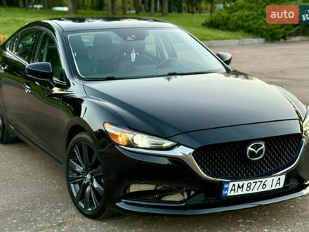 Черный Мазда 6, объемом двигателя 2.49 л и пробегом 111 тыс. км за 17900 $, фото 1 на Automoto.ua