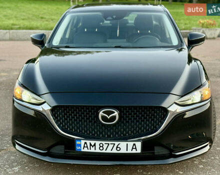 Черный Мазда 6, объемом двигателя 2.5 л и пробегом 111 тыс. км за 19900 $, фото 1 на Automoto.ua