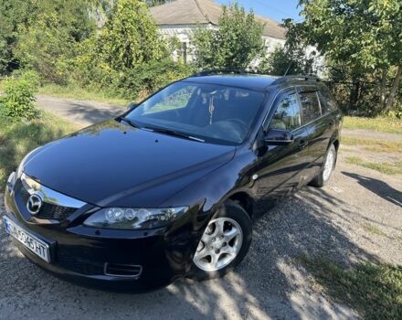 Фиолетовый Мазда 6, объемом двигателя 2 л и пробегом 219 тыс. км за 5000 $, фото 1 на Automoto.ua