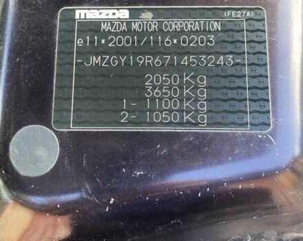 Фиолетовый Мазда 6, объемом двигателя 2 л и пробегом 384 тыс. км за 4800 $, фото 11 на Automoto.ua