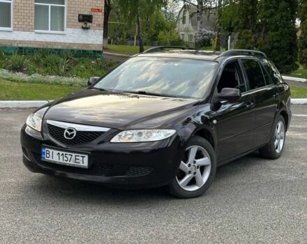 Фиолетовый Мазда 6, объемом двигателя 2 л и пробегом 350 тыс. км за 3450 $, фото 1 на Automoto.ua