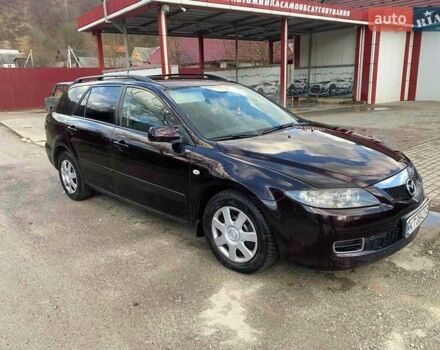 Фіолетовий Мазда 6, об'ємом двигуна 2 л та пробігом 220 тис. км за 5300 $, фото 1 на Automoto.ua
