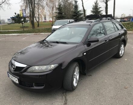 Фіолетовий Мазда 6, об'ємом двигуна 2 л та пробігом 258 тис. км за 3100 $, фото 1 на Automoto.ua