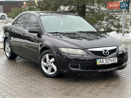 Мазда 6 2007 в Киеве на Automoto.ua Фиолетовый Мазда 6, объемом двигателя 2 л и пробегом 321 тыс. км за 5400 $, фото 1 на Automoto.ua