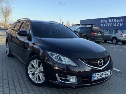 Фіолетовий Мазда 6, об'ємом двигуна 2 л та пробігом 330 тис. км за 6500 $, фото 1 на Automoto.ua