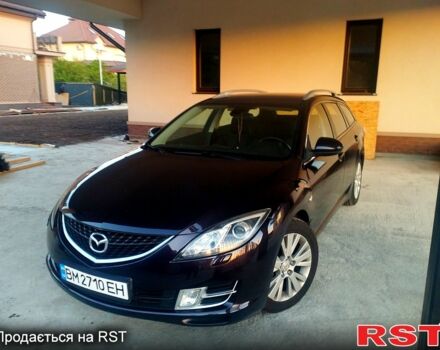 Фиолетовый Мазда 6, объемом двигателя 1.8 л и пробегом 215 тыс. км за 6200 $, фото 1 на Automoto.ua