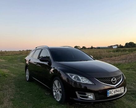 Фиолетовый Мазда 6, объемом двигателя 2 л и пробегом 355 тыс. км за 5555 $, фото 1 на Automoto.ua