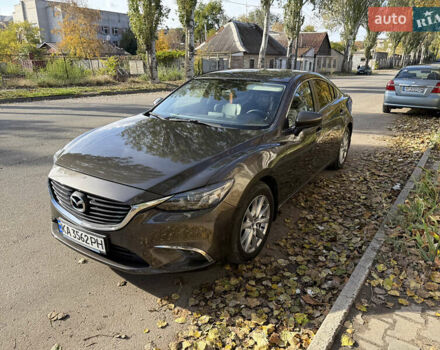 Коричневый Мазда 6, объемом двигателя 2.19 л и пробегом 217 тыс. км за 14999 $, фото 2 на Automoto.ua