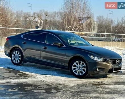 Коричневый Мазда 6, объемом двигателя 2 л и пробегом 129 тыс. км за 15800 $, фото 1 на Automoto.ua