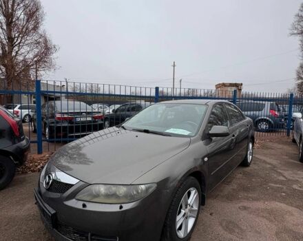 Коричневый Мазда 6, объемом двигателя 2 л и пробегом 240 тыс. км за 2100 $, фото 1 на Automoto.ua