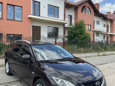 Коричневый Мазда 6, объемом двигателя 2 л и пробегом 250 тыс. км за 6700 $, фото 1 на Automoto.ua