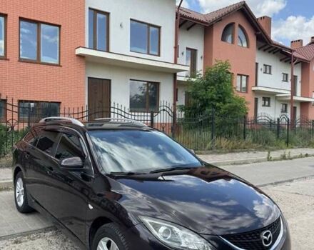 Коричневый Мазда 6, объемом двигателя 2 л и пробегом 250 тыс. км за 6700 $, фото 1 на Automoto.ua