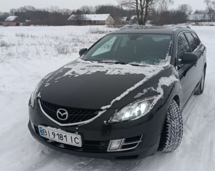 Коричневый Мазда 6, объемом двигателя 2 л и пробегом 356 тыс. км за 6600 $, фото 1 на Automoto.ua