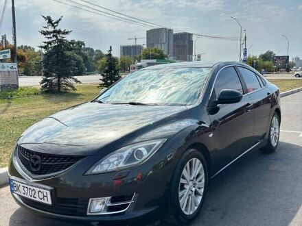 Коричневый Мазда 6, объемом двигателя 2 л и пробегом 280 тыс. км за 6000 $, фото 1 на Automoto.ua