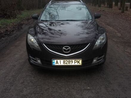 Коричневый Мазда 6, объемом двигателя 2 л и пробегом 320 тыс. км за 6000 $, фото 1 на Automoto.ua