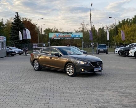 Коричневый Мазда 6, объемом двигателя 2 л и пробегом 166 тыс. км за 13999 $, фото 1 на Automoto.ua