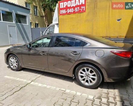 Коричневый Мазда 6, объемом двигателя 2 л и пробегом 118 тыс. км за 16900 $, фото 1 на Automoto.ua