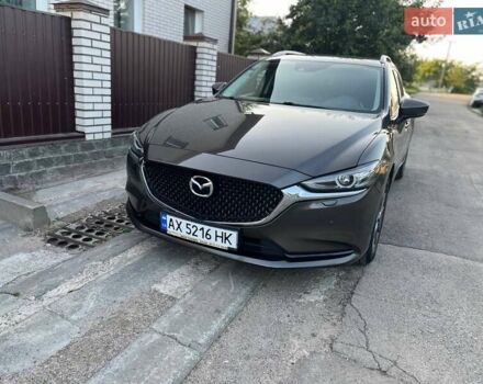 Коричневый Мазда 6, объемом двигателя 2 л и пробегом 121 тыс. км за 15300 $, фото 1 на Automoto.ua