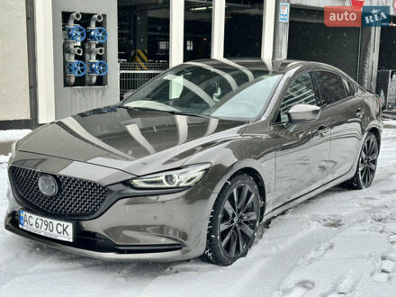 Коричневый Мазда 6, объемом двигателя 2.49 л и пробегом 90 тыс. км за 23200 $, фото 1 на Automoto.ua