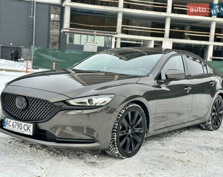 Коричневый Мазда 6, объемом двигателя 2.49 л и пробегом 90 тыс. км за 22700 $, фото 1 на Automoto.ua