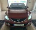 Красный Мазда 6, объемом двигателя 2 л и пробегом 180 тыс. км за 7200 $, фото 1 на Automoto.ua